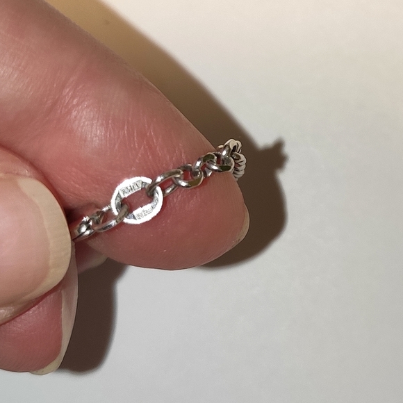 Heavy Long Solid 14K White Gold Chain - Picture 11 of 14